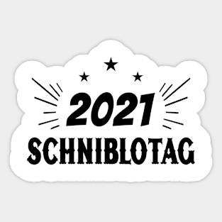 Schniblotag 2021 Schniblow I Blowjob Schnitzel Schniblowtag Schniblo Sticker